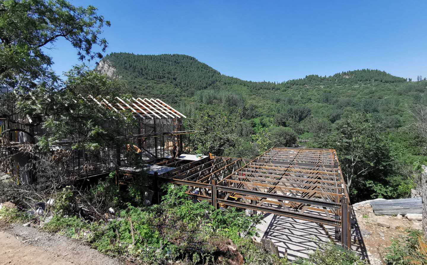 集術建筑結構產(chǎn)品結合民宿項目再開絢麗花朵 ——張泗溝文旅項目